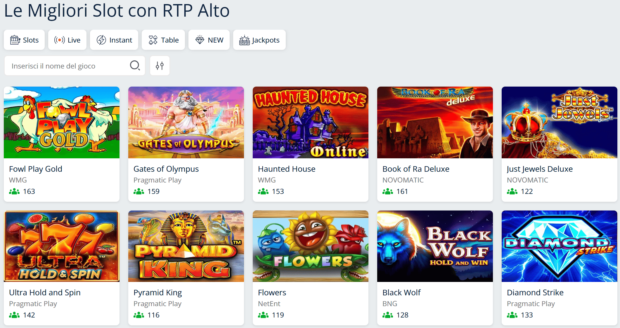 Slots Alpino Casino